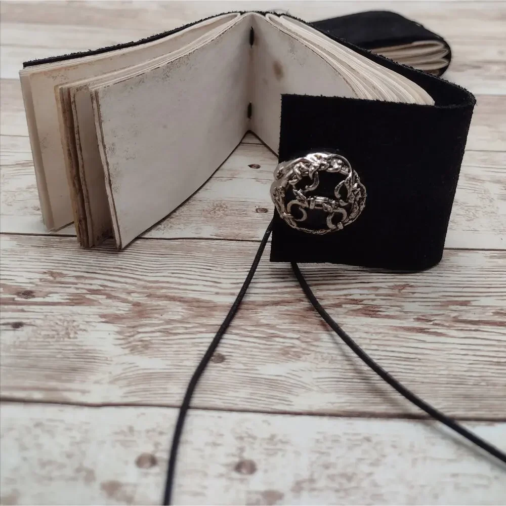 Small Black Leather Journals